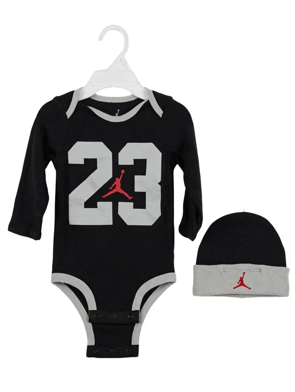 (6-12M) Nike Jordan 23 Baby Onesie + Beanie
